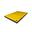 Tapis de gymnastique pliable 150 x 100 x 8 cm, couleur jaune/noir