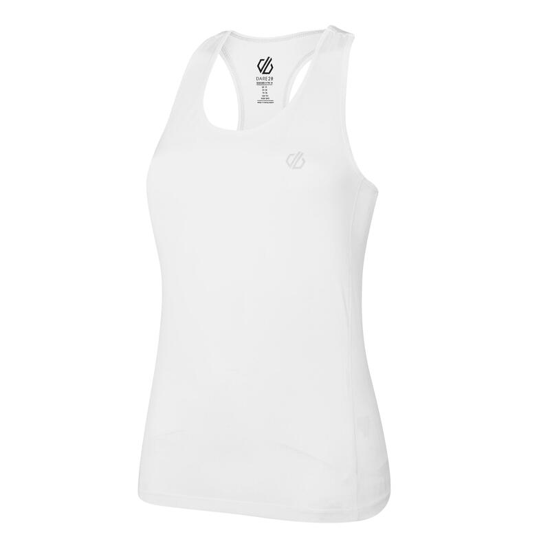 Sport-Top Modernize II Vest Fitness/Gym Damen White Ohne Atmungsaktiv DARE 2B