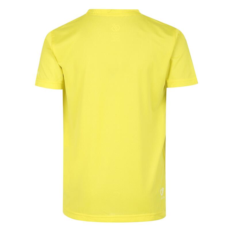 Dare 2b Rightful t-shirt randonnée garçon jaune fluo