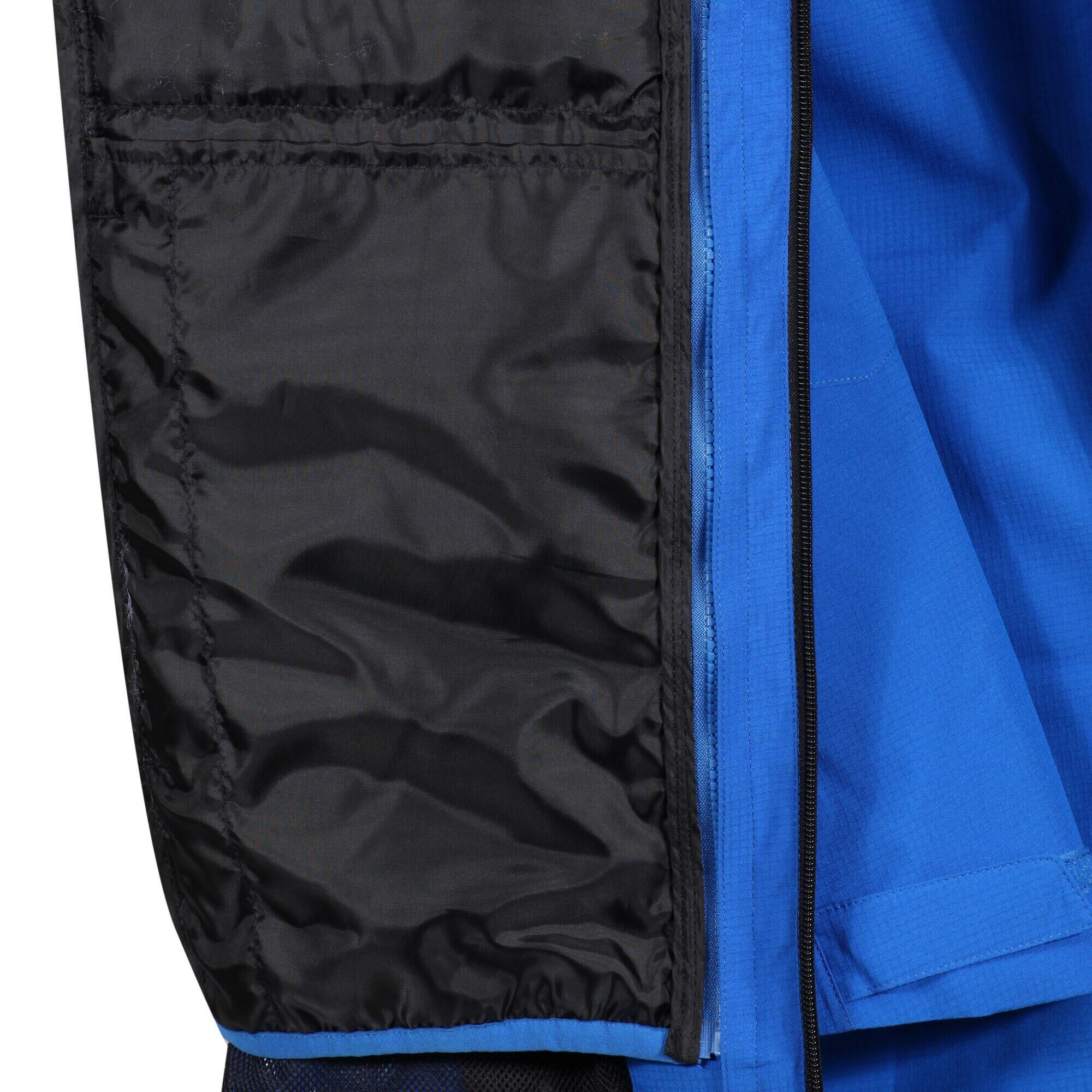 REGATTA Evader III Men's Hiking 3 in 1 Waterproof Jacket - Mid Blue/Black
