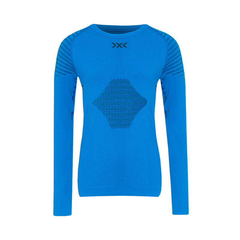 Koszulka termoaktywna narciarska z długim rękawem dla dzieci X-BIONIC INVENT 4.0