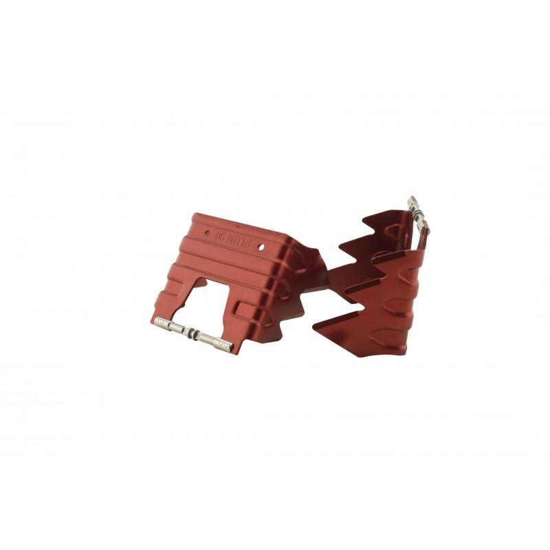 Couteau 90 mm pour ski de randonnée PLUM - Rouge 1/3