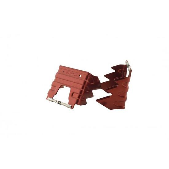 Couteau pour ski de randonnée - Ski - Unisexe - 90 mm, léger - PLUM - Rouge