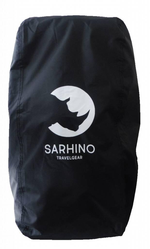 SARHINO Sarhino Shield Flugtasche und Regenhülle für Rucksäcke 50 bis 100 L – schwarz