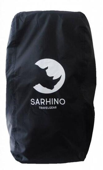 Sarhino Shield Flugtasche und Regenhülle für Rucksäcke 50 bis 100 L – schwarz