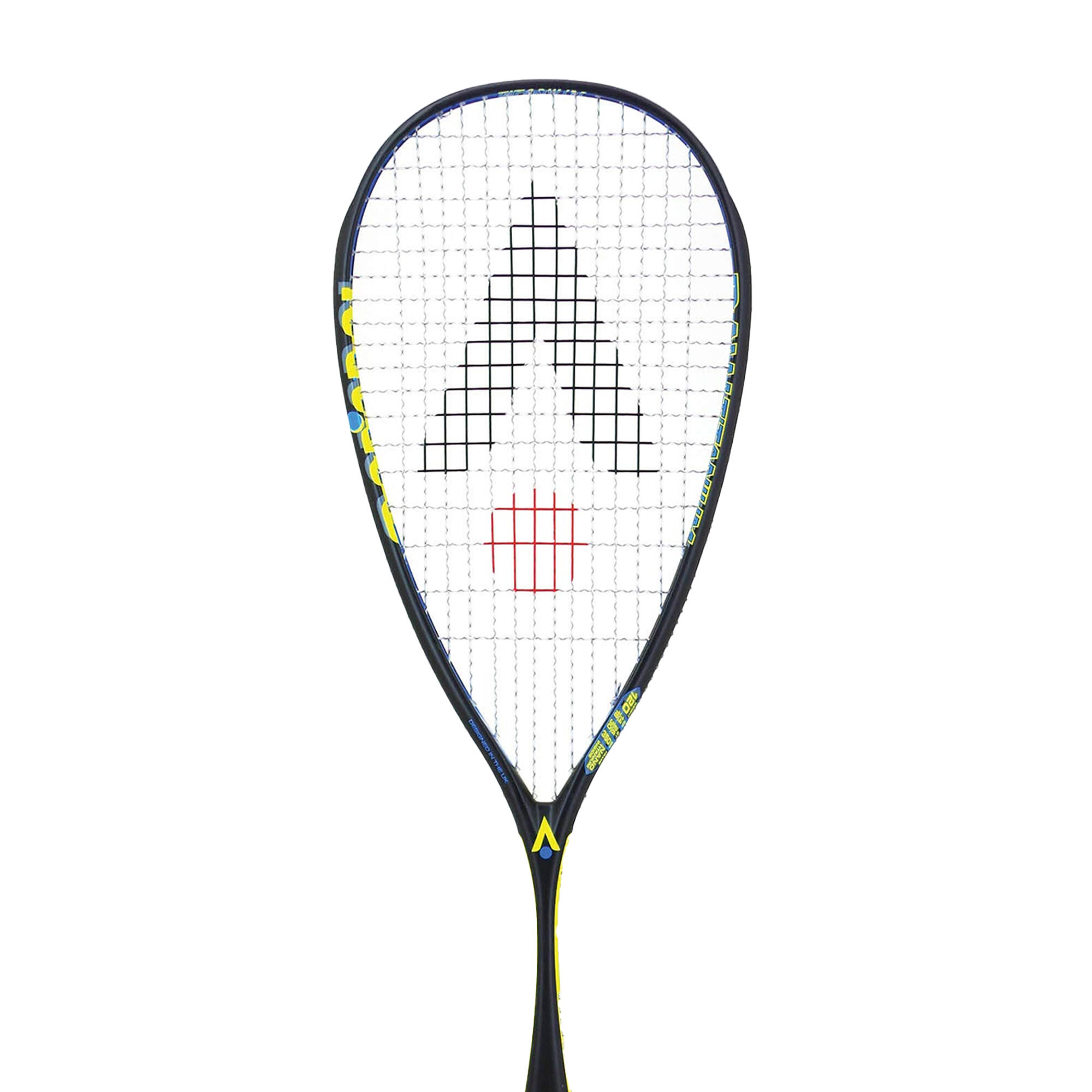 SquashSchläger "Raw 120" Damen und Herren Schwarz 3/3