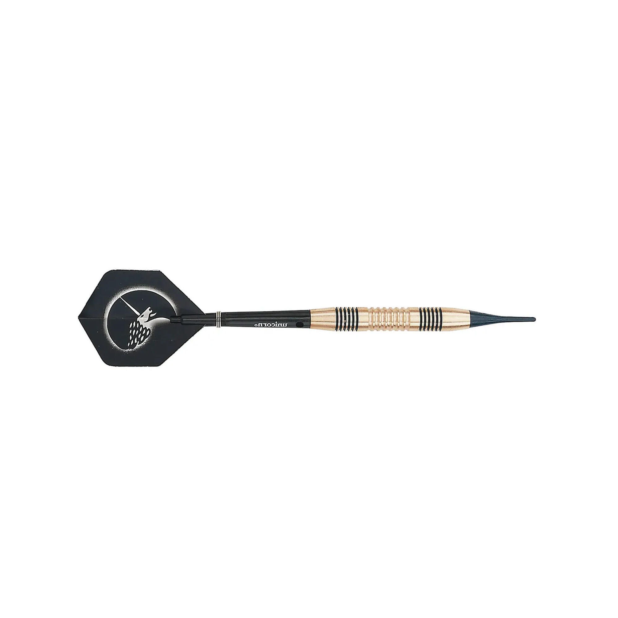Core Plus Brass Darts Set (Black/Gold) UNICORN Decathlon