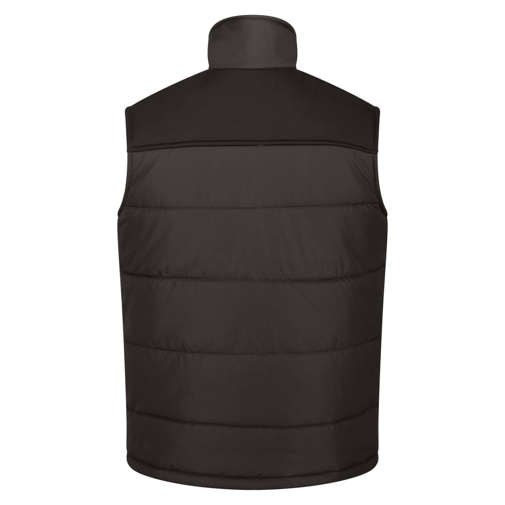 Mens Standout Altoona Insulated Bodywarmer Jacket (Black) 2/4