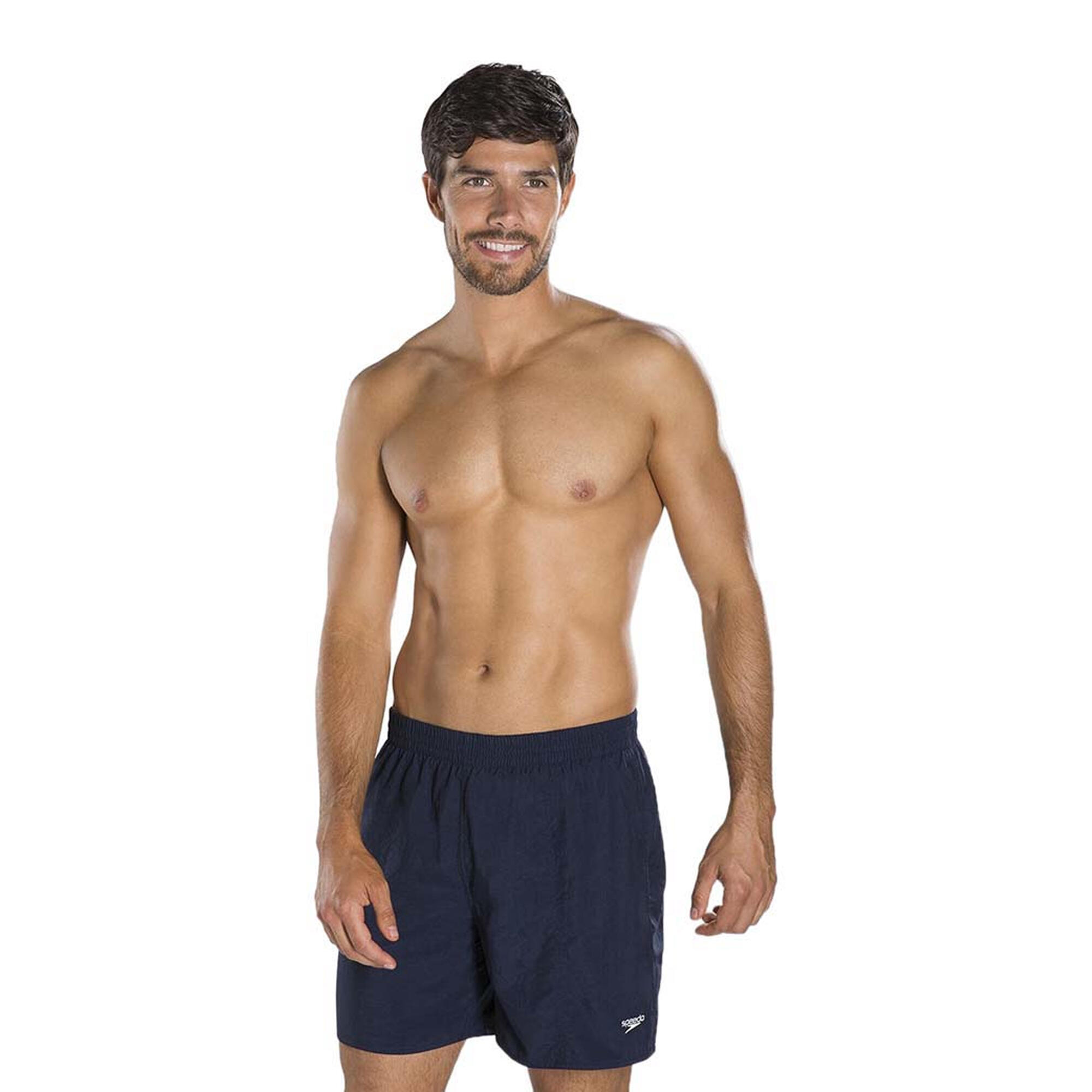 "Essential" Badeshorts für Kinder Marineblau 3/3