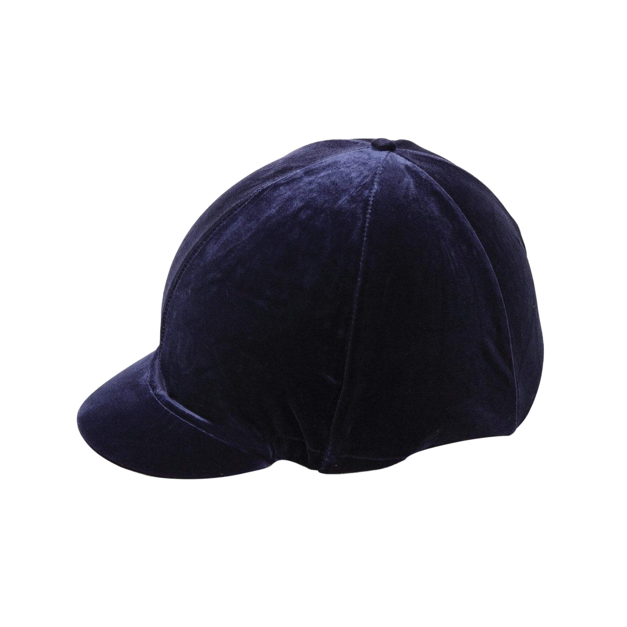 Velveteen Hat Cover (Navy) 2/3