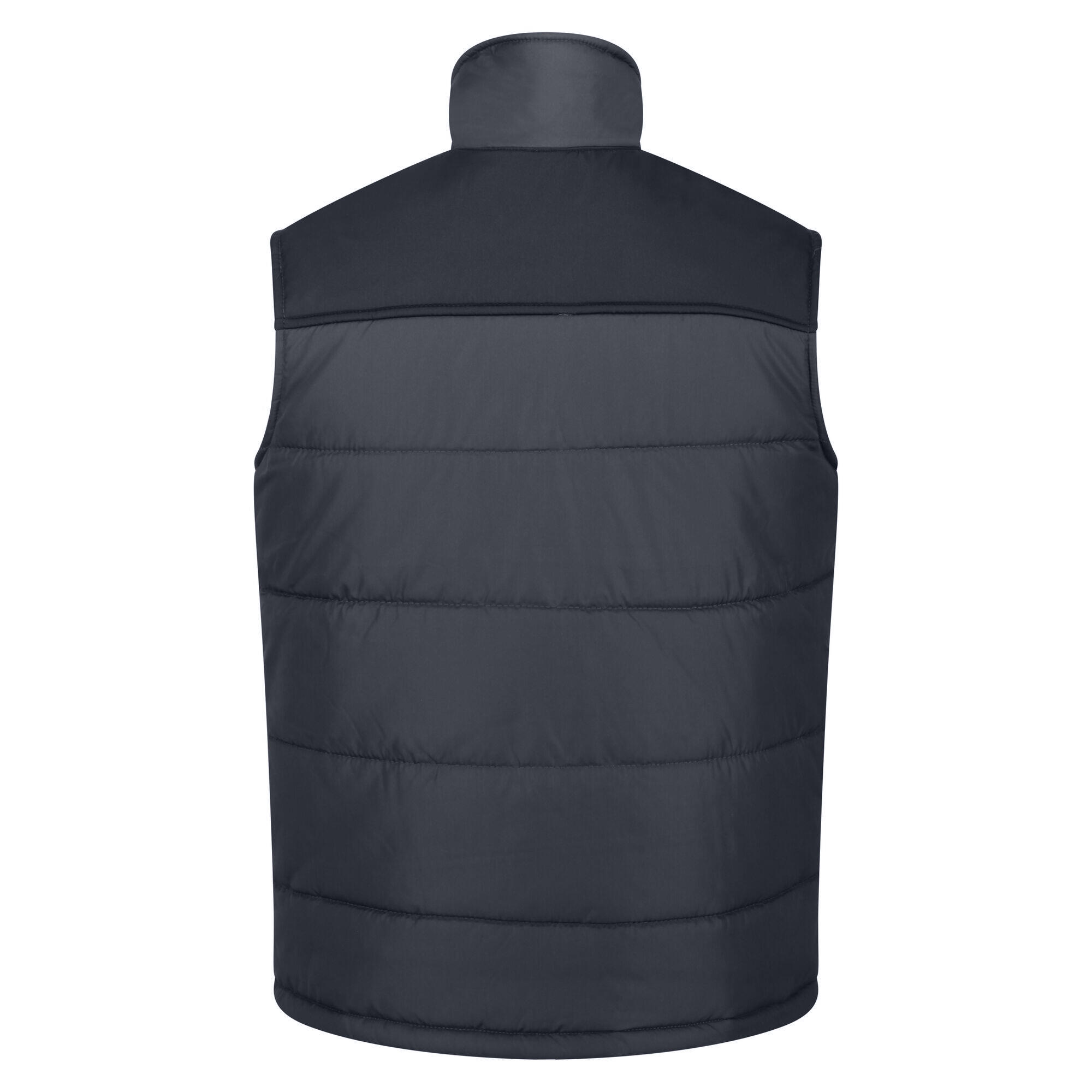 Mens Standout Altoona Insulated Bodywarmer Jacket (Navy) 2/4