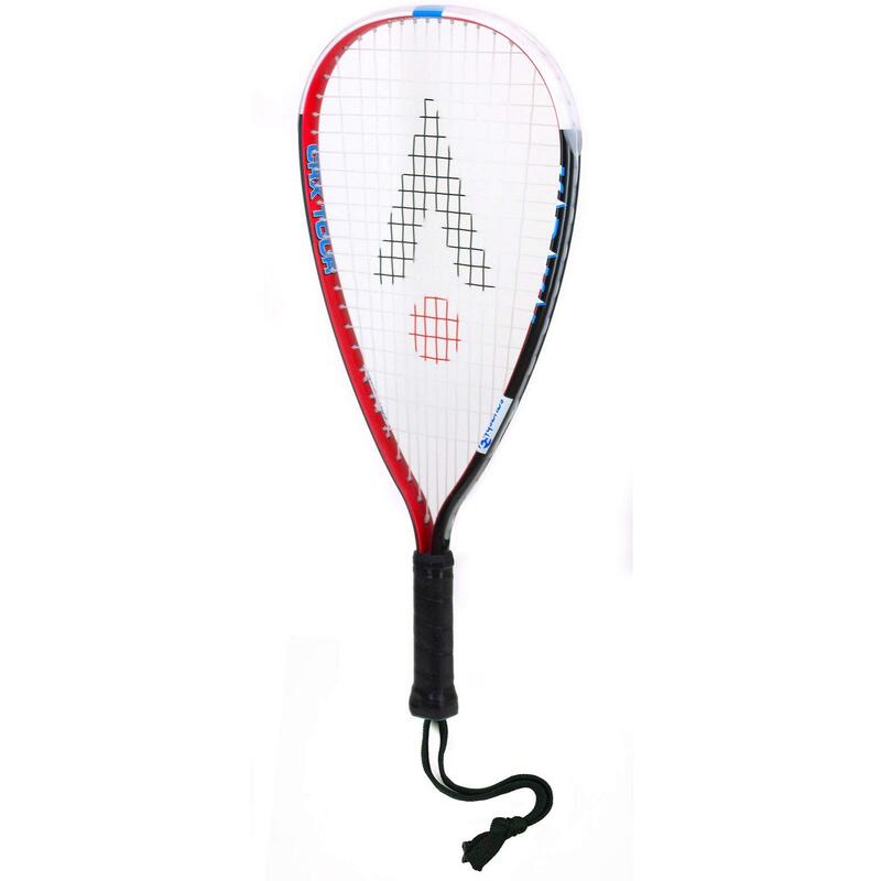 Raquette de racquetball CRXTOUR (Noir / Blanc / Rouge)