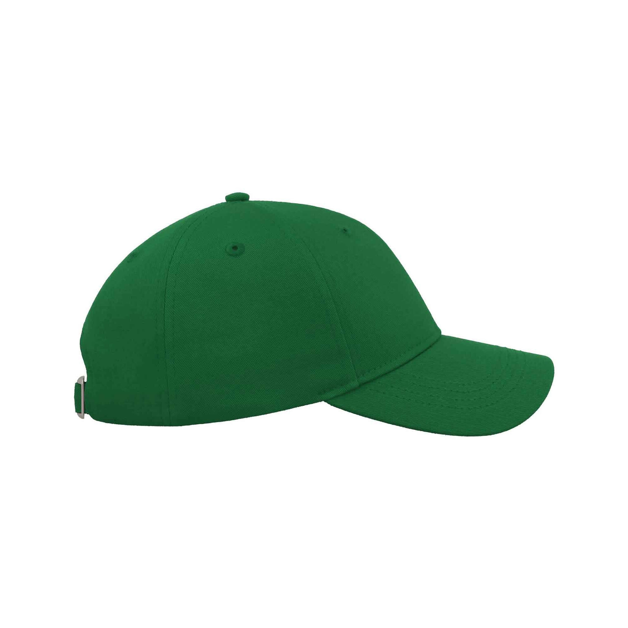 Unisex Adult Curved Twill Baseball Cap (Green) 3/3