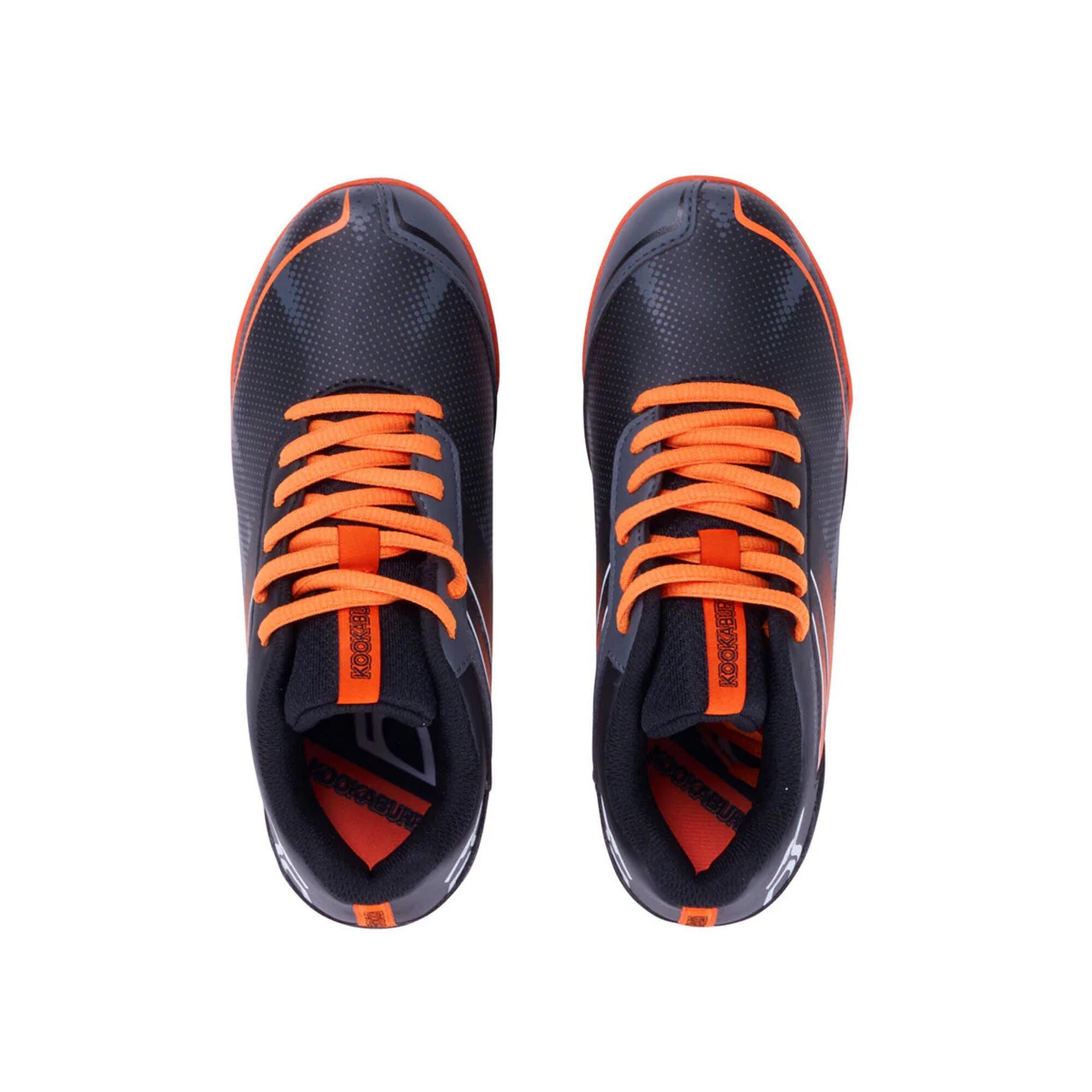 Mens 2022 Neon Hockey Shoes (Black/Orange) 3/4