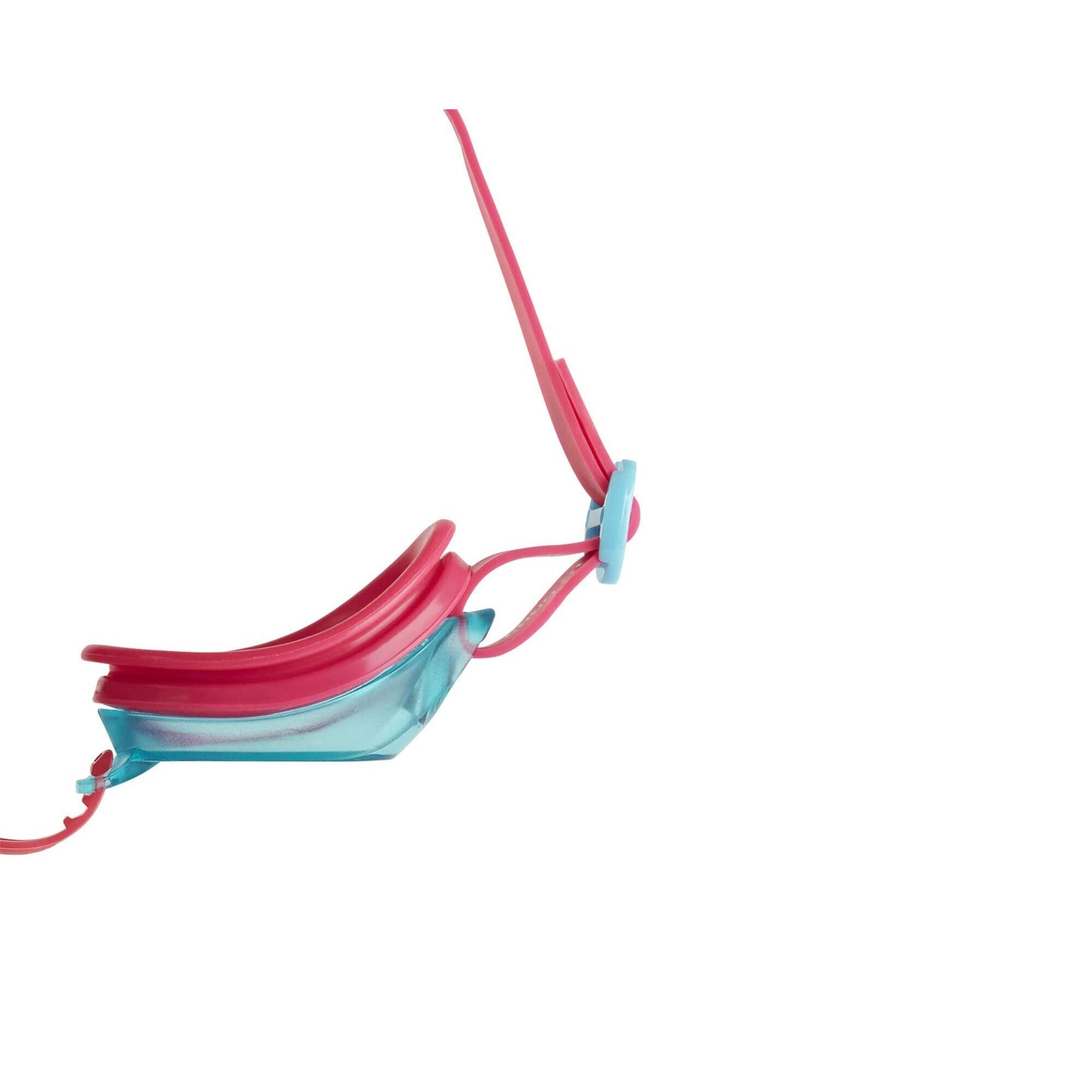"Jet" Schwimmbrille für Kinder Ekstatisches Rosa/Aquatic-Blau 3/4