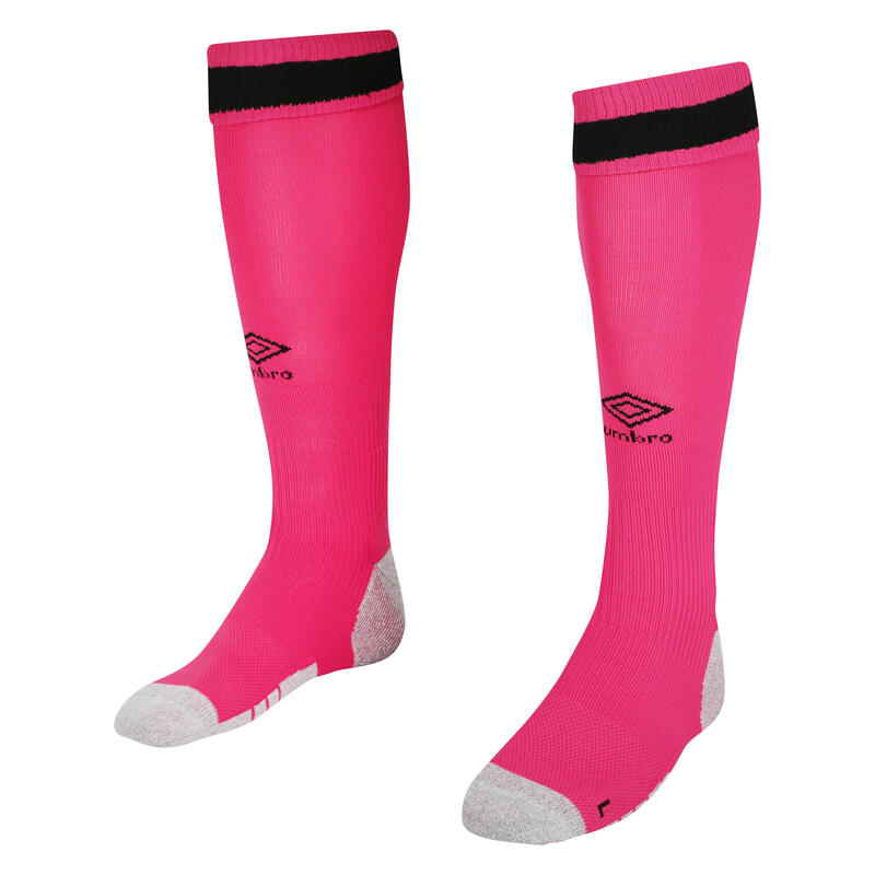 "2324" Auswärtssocken für Herren Pink/Grau/Schwarz