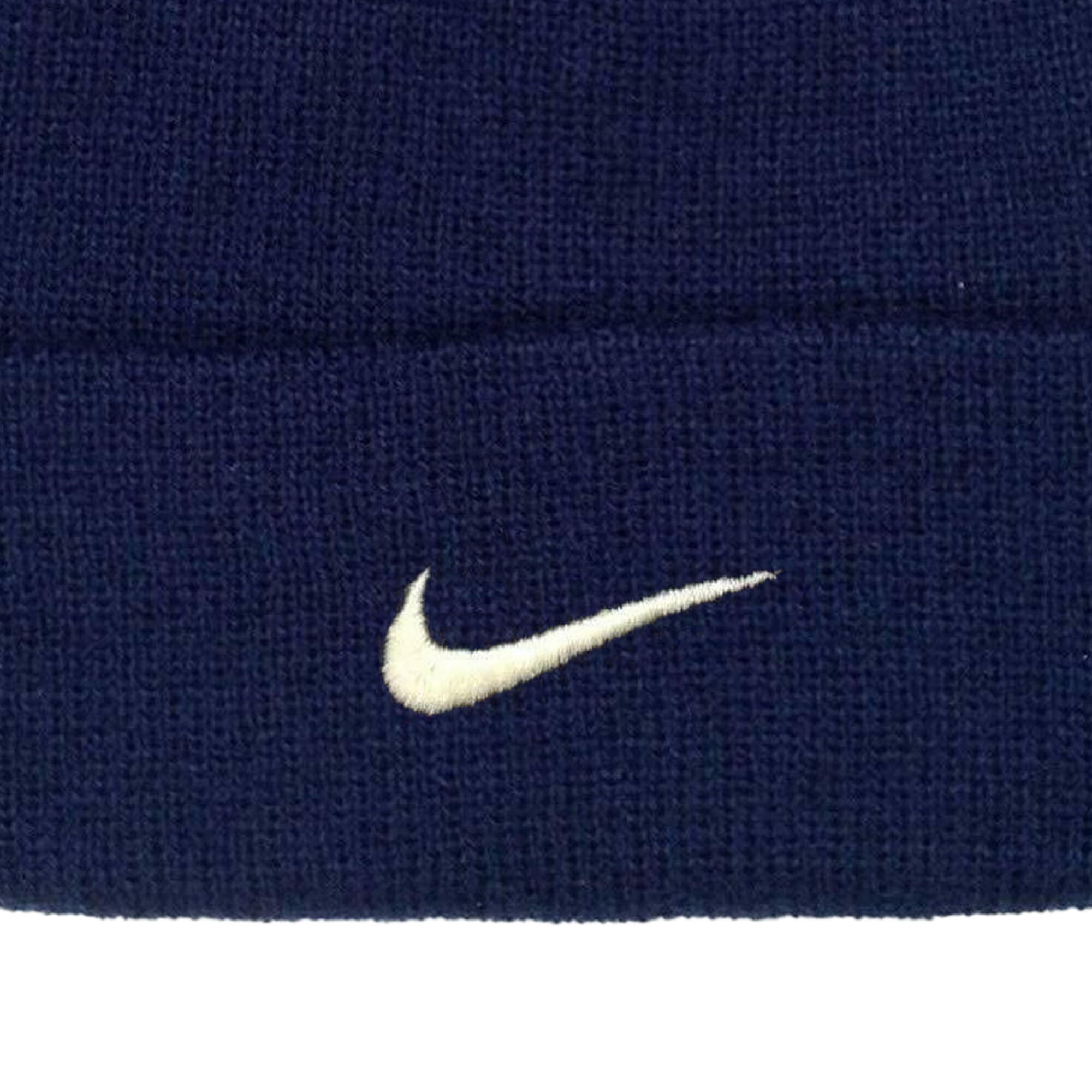 Babies Swoosh Beanie (Navy) 3/3