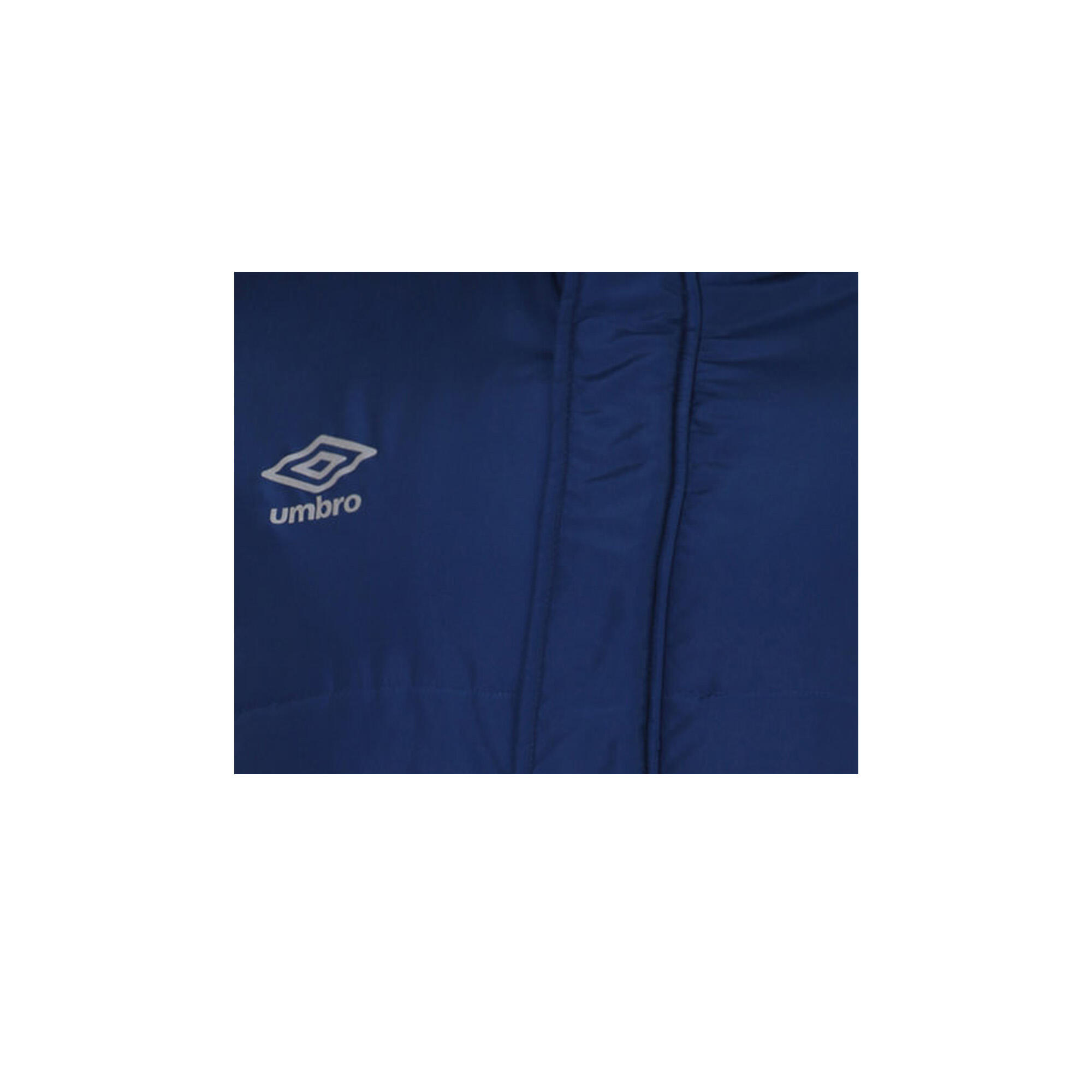 Childrens/Kids Water Resistant Padded Jacket (Navy) 3/4