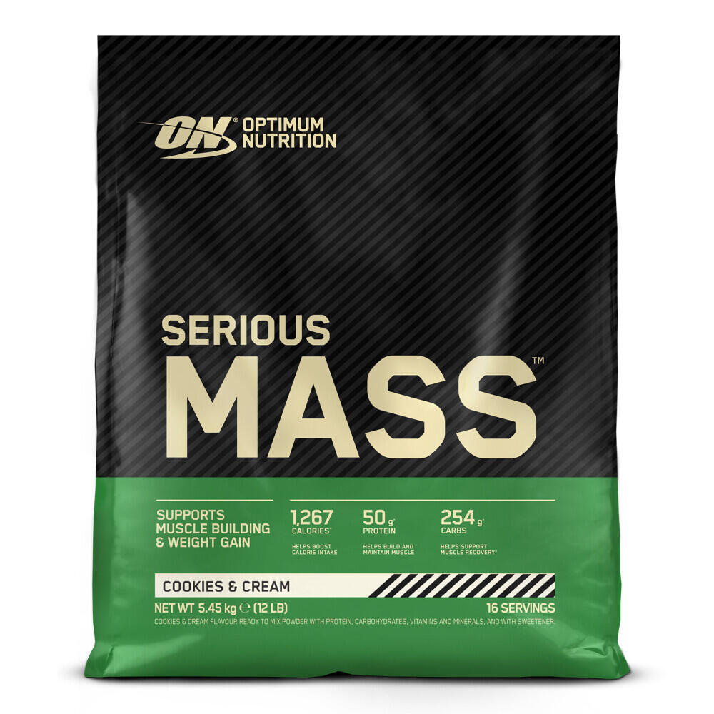 Optimum Nutrition - Hard Gainer - Serious Mass - Biscuits Et Crème - Gainer - Decathlon