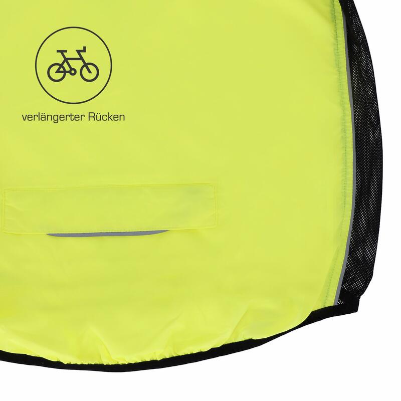 Herren Fahrradjacke WIND Neon gelb