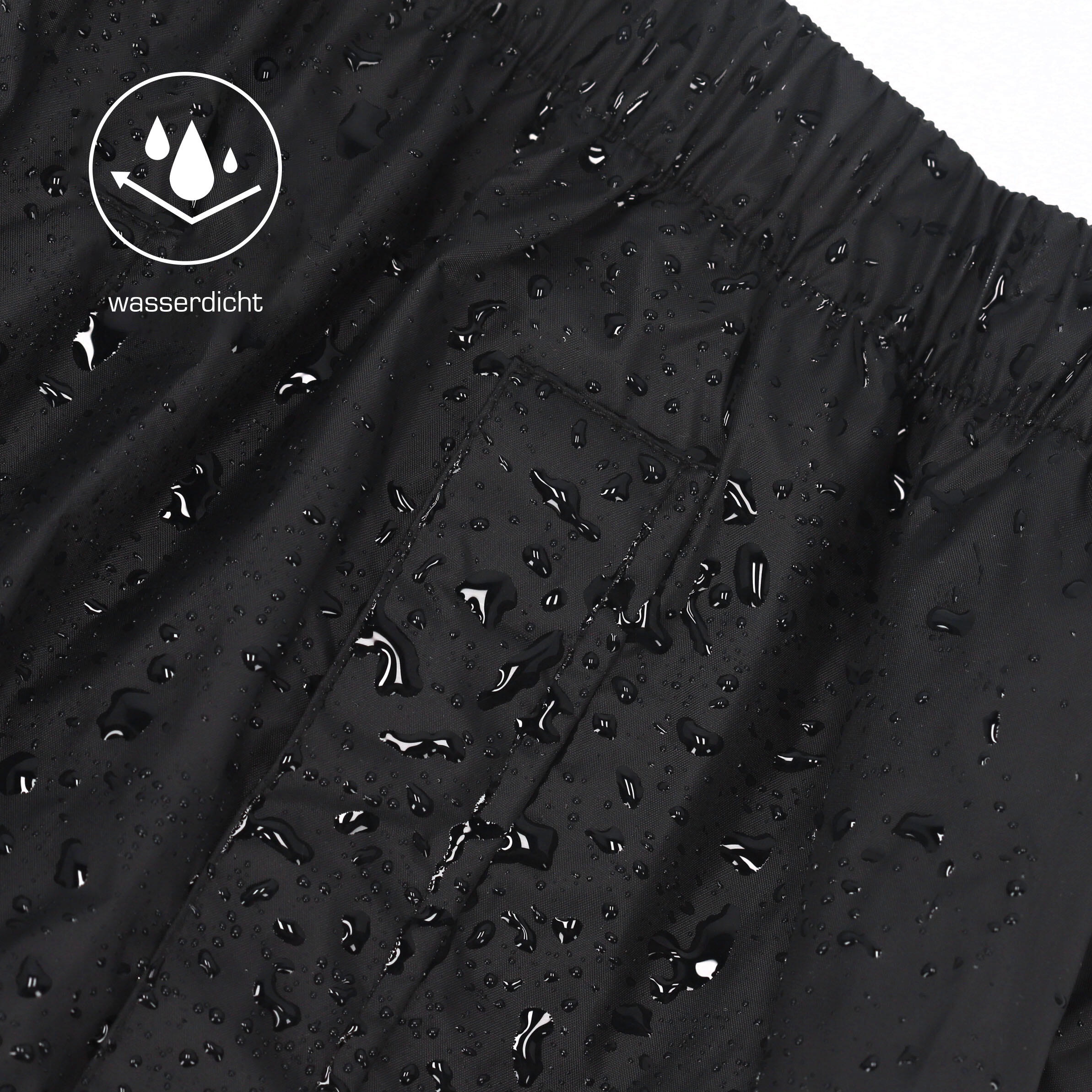 Pantalon de pluie homme PACKable noir 4/7