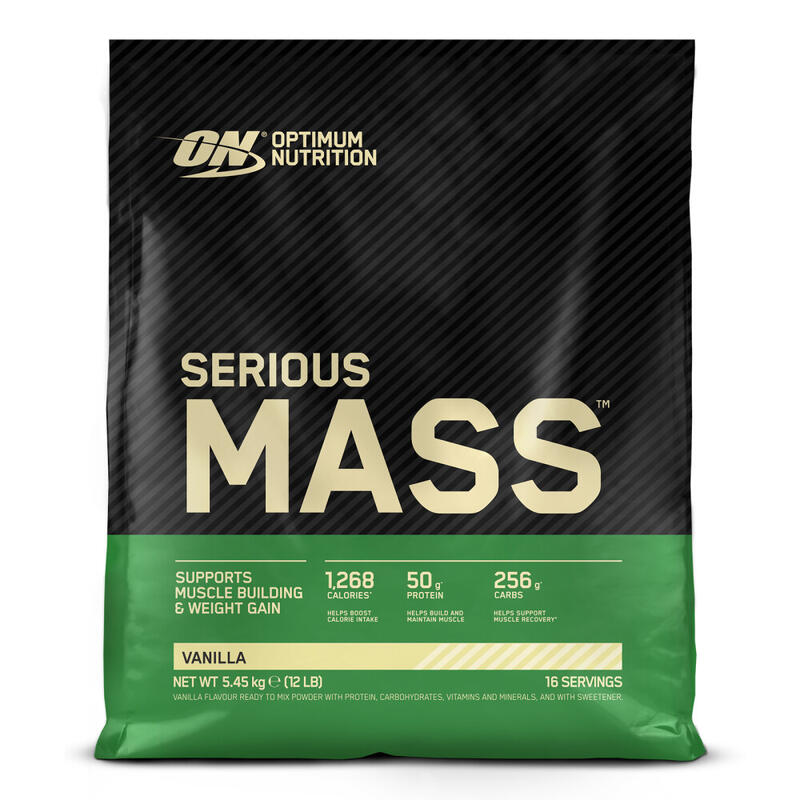 Optimum Nutrition Proteína On Serious Mass 12 Lbs (5,45 Kg)