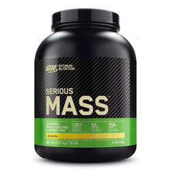 Serious Mass - Weight Gainer - Banaan - 8 Doseringen (2.73 kg)