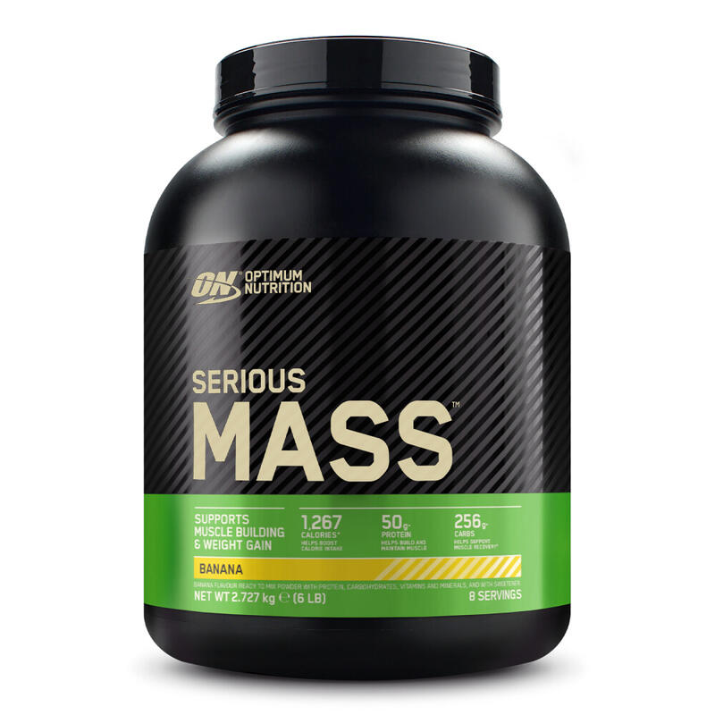 Serious Mass - Weight Gainer - Banane - 8 Portions (2.73 kg)