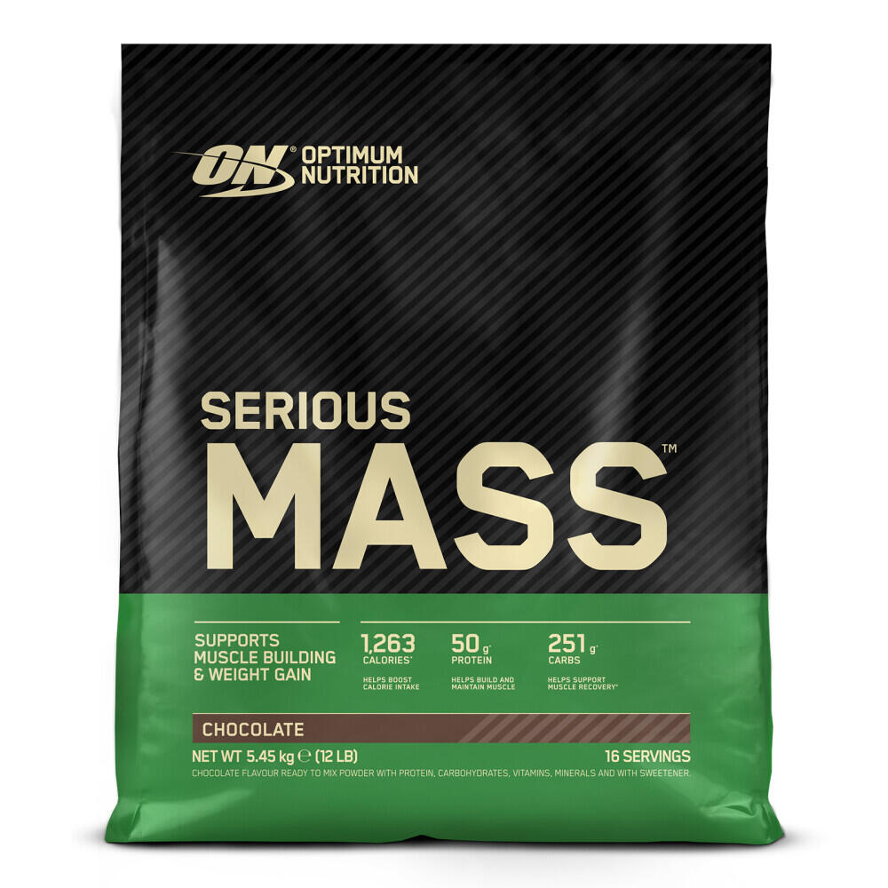 Optimum Nutrition - Hard Gainer - Serious Mass - Chocolat - Gainer - Taille Unique - Decathlon