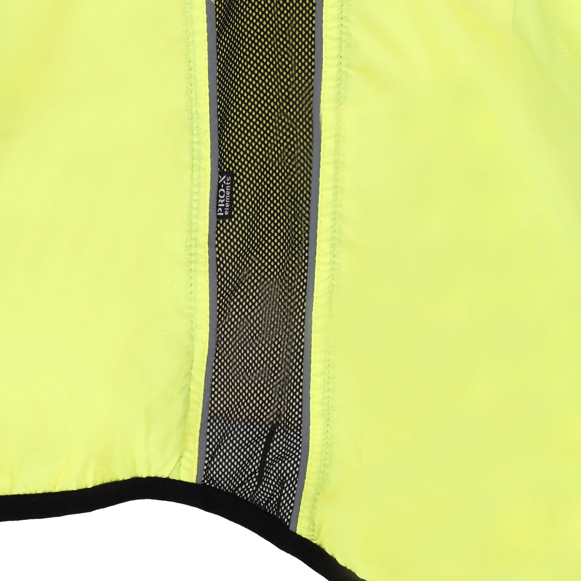 Giacca da ciclismo da uomo WIND giallo neon 7/7