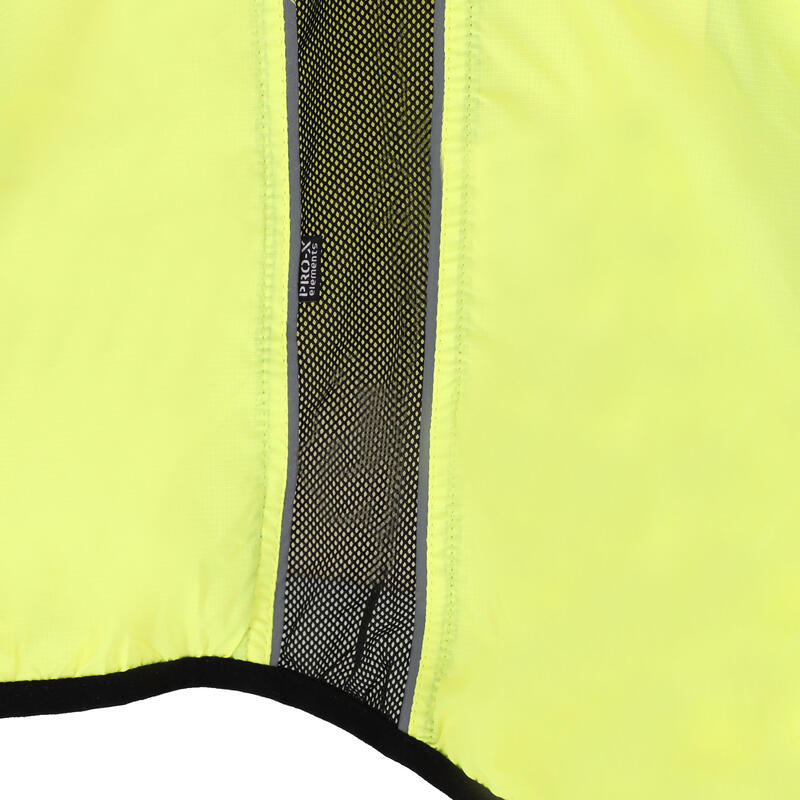 Herren Fahrradjacke WIND Neon gelb