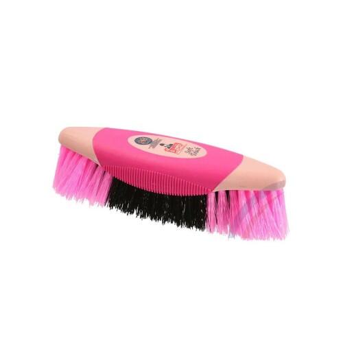 VALE BROTHERS Soft Touch Canoe Dandy Brush (Pink)
