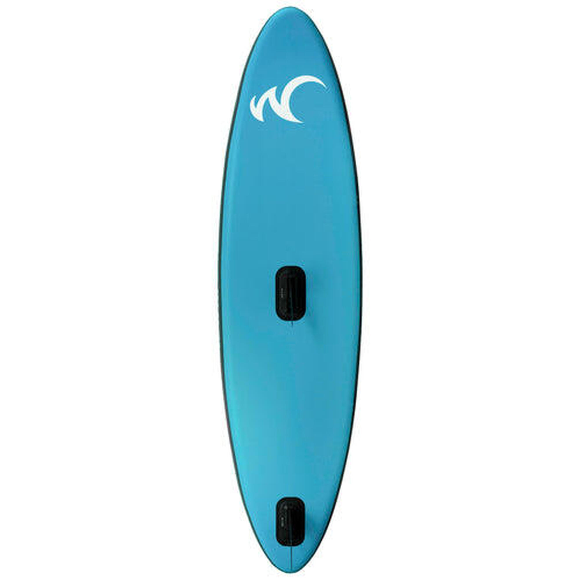 Aufblasbares WINDSURF-SUP Board Jibe 10'6", inklusive 4.0 m2 Segelset