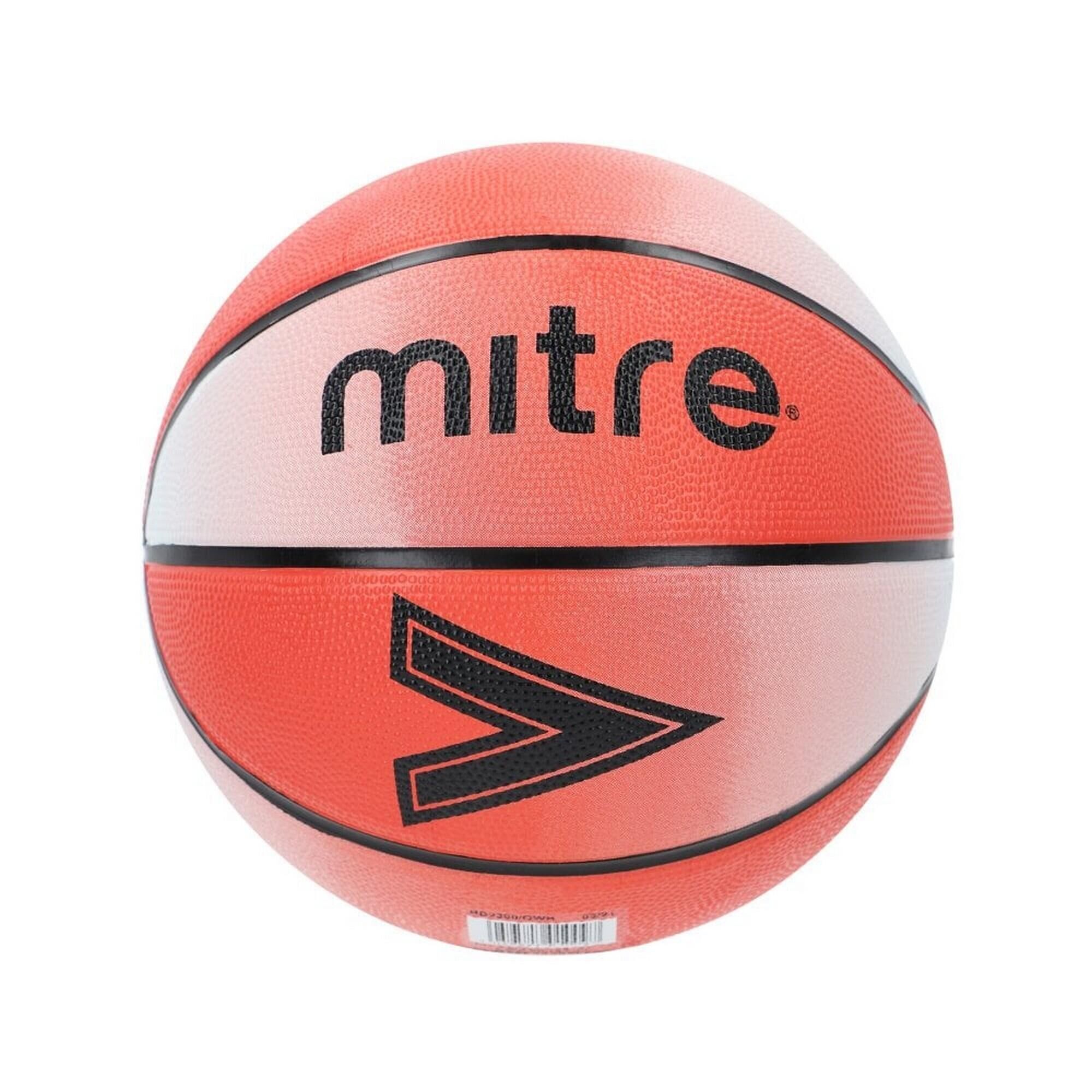MITRE Wound Nylon Basketball (Orange/Black)