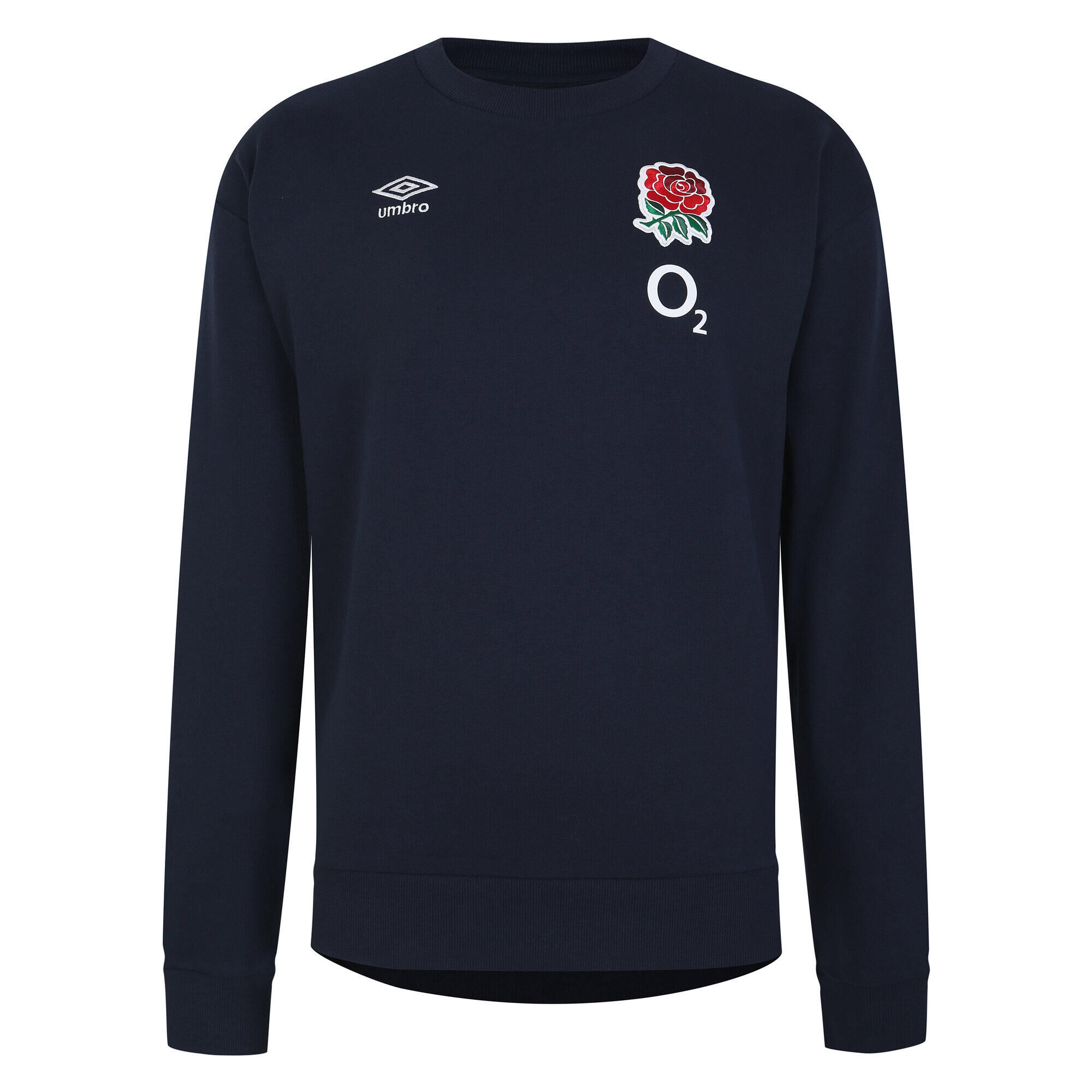 UMBRO Childrens/Kids 23/24 England Rugby Fleece Top (Navy Blazer)