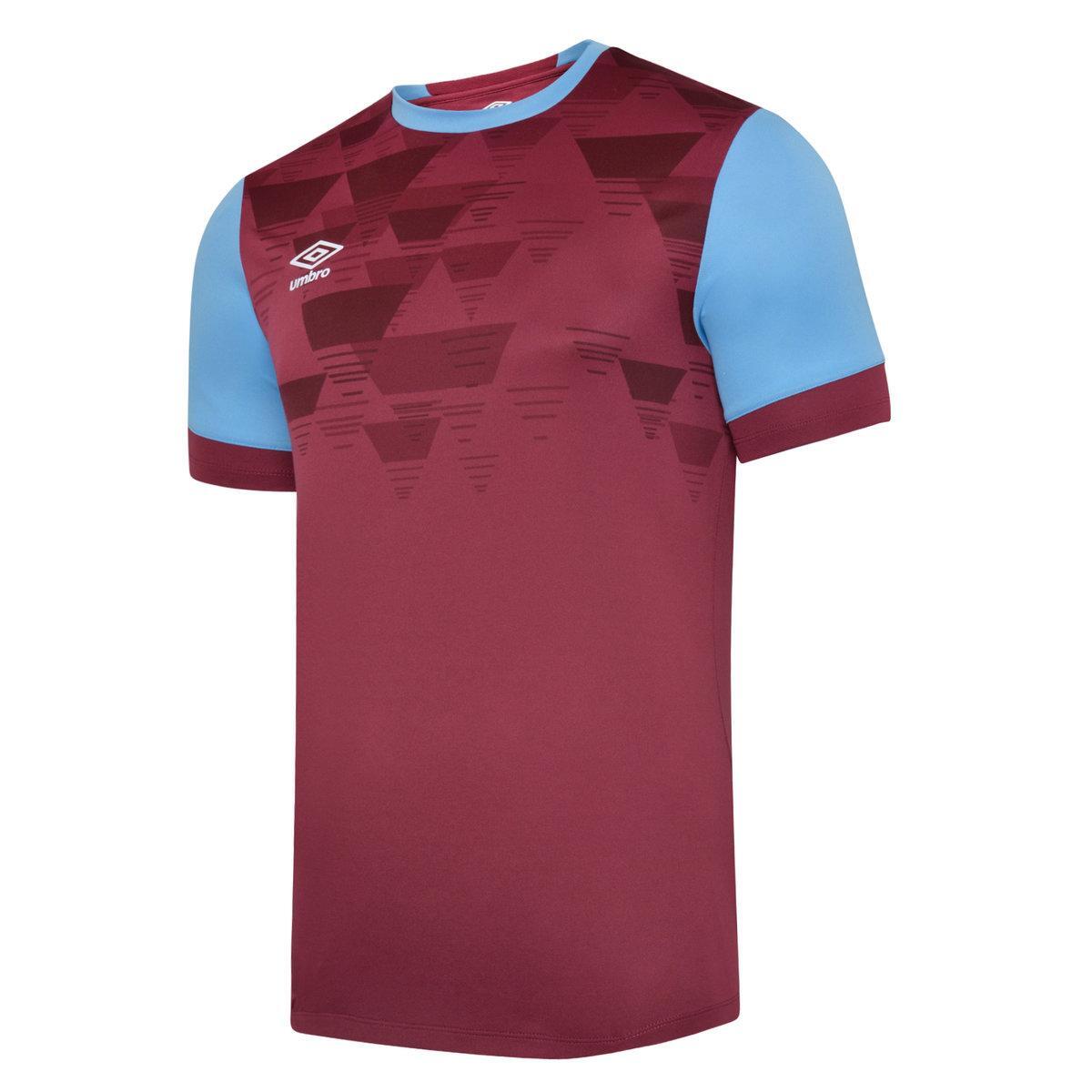 VIER Men's Jersey (Burgundy / Sky Blue)