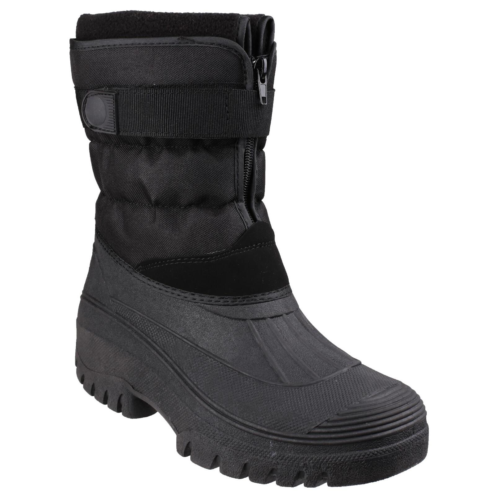Mens Chase Snow Boots (Black) 1/4