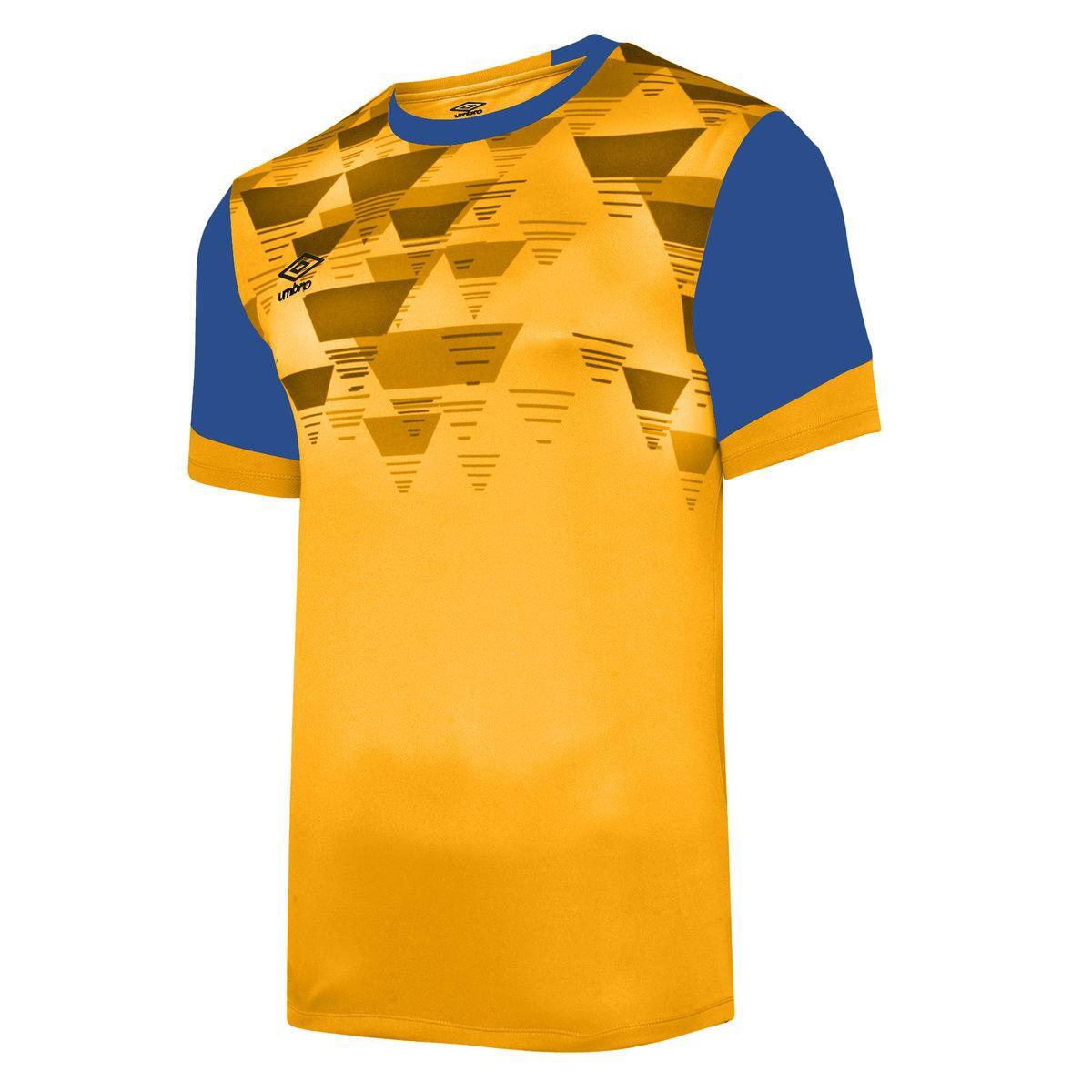 Maglia VIER Uomo (Giallo / Blu Reale)