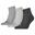 Socquettes QUARTER Adulte (Gris)