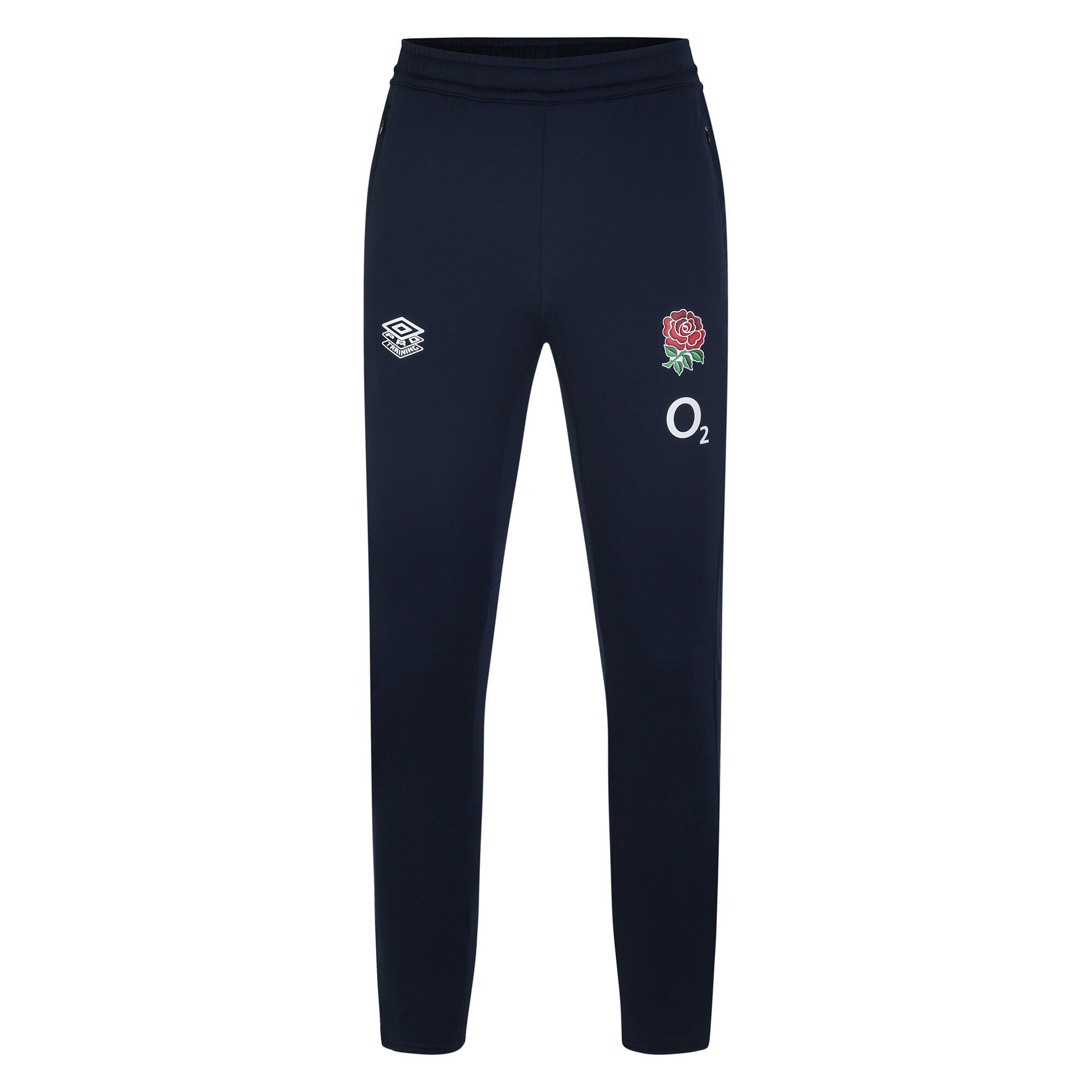 UMBRO Childrens/Kids 23/24 England Rugby Tapered Jogging Bottoms (Navy Blazer)