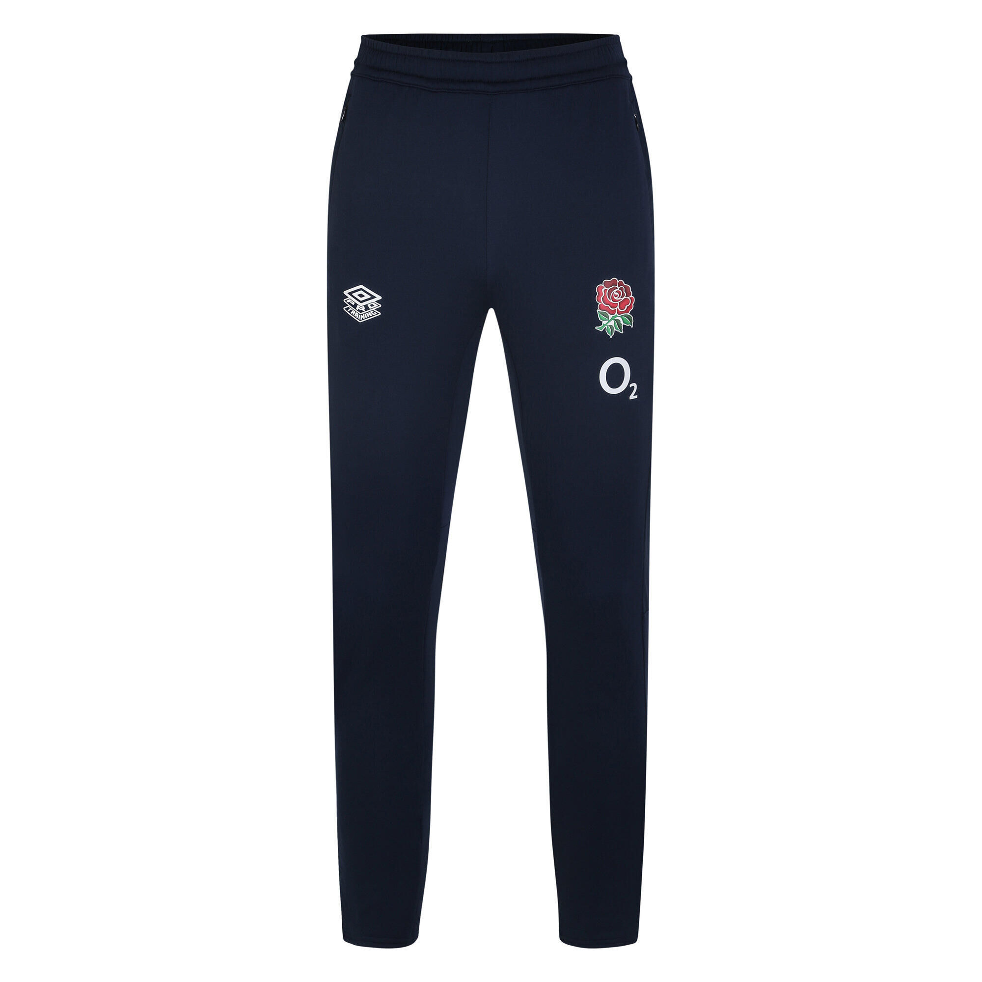 UMBRO Childrens/Kids 23/24 England Rugby Tapered Jogging Bottoms (Navy Blazer)