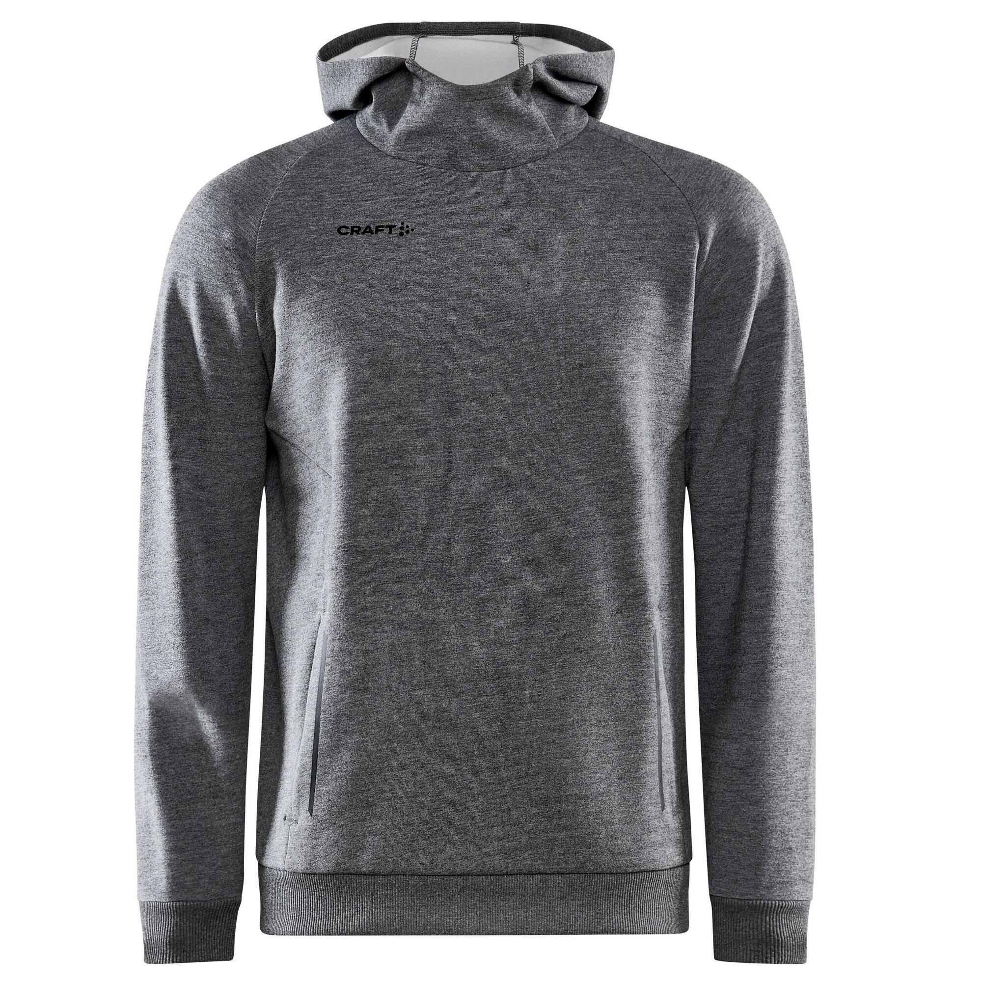 Mens Core Soul Sweatshirt (Dark Grey Melange) 1/3