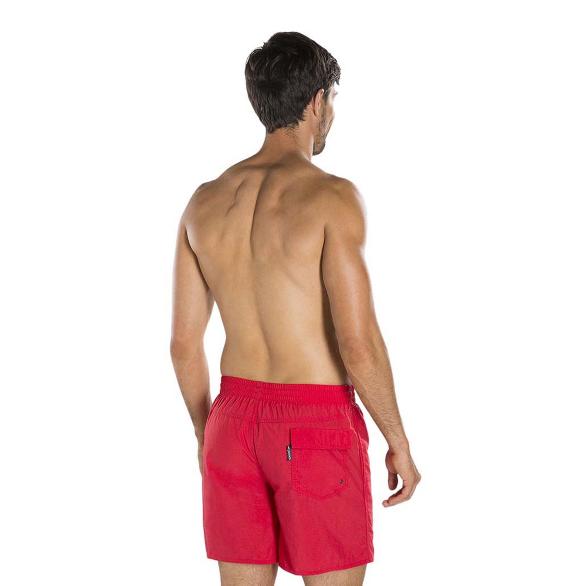 LEISURE Men's swim shorts (Red)