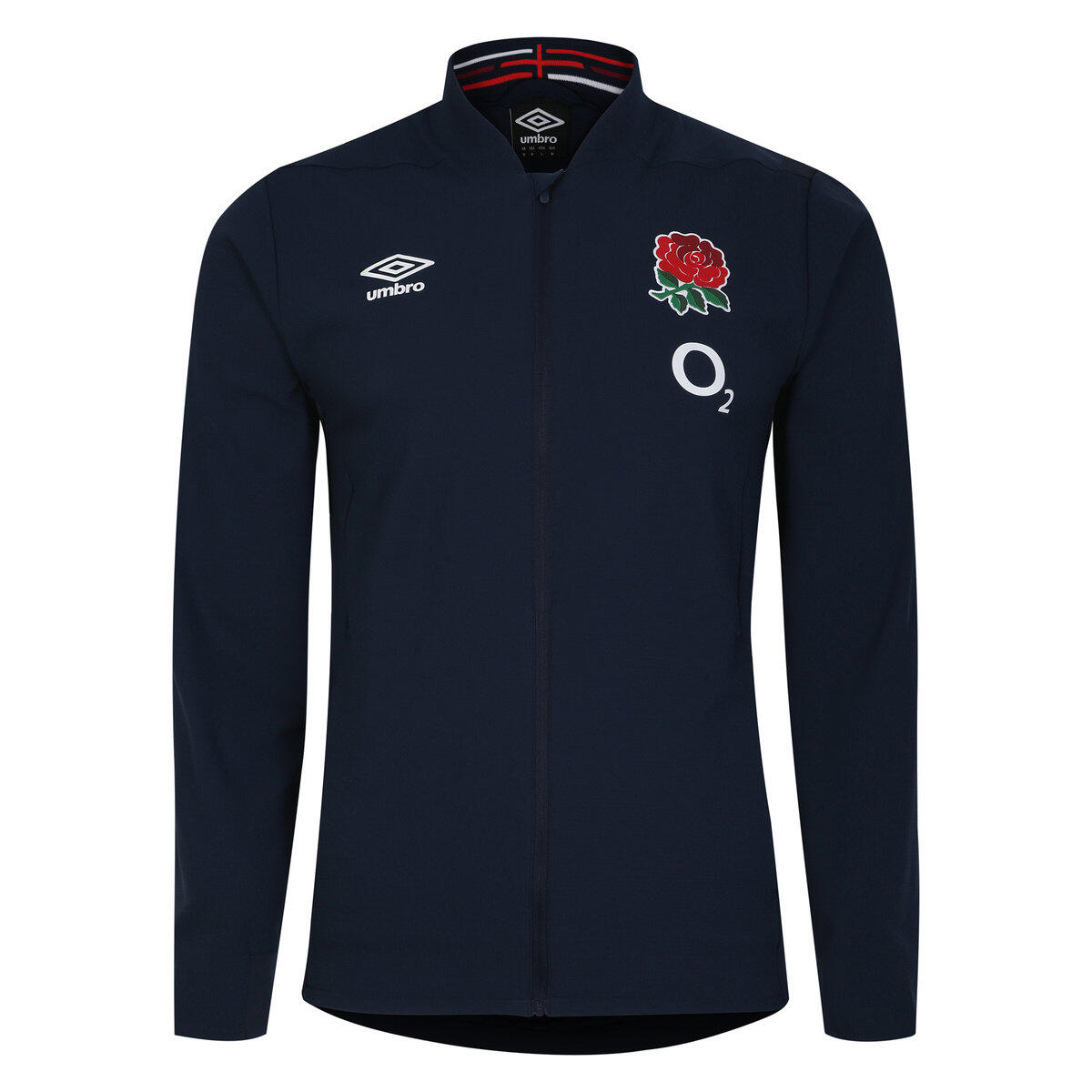 Childrens/Kids 23/24 England Rugby Anthem Jacket (Navy Blazer) 1/3