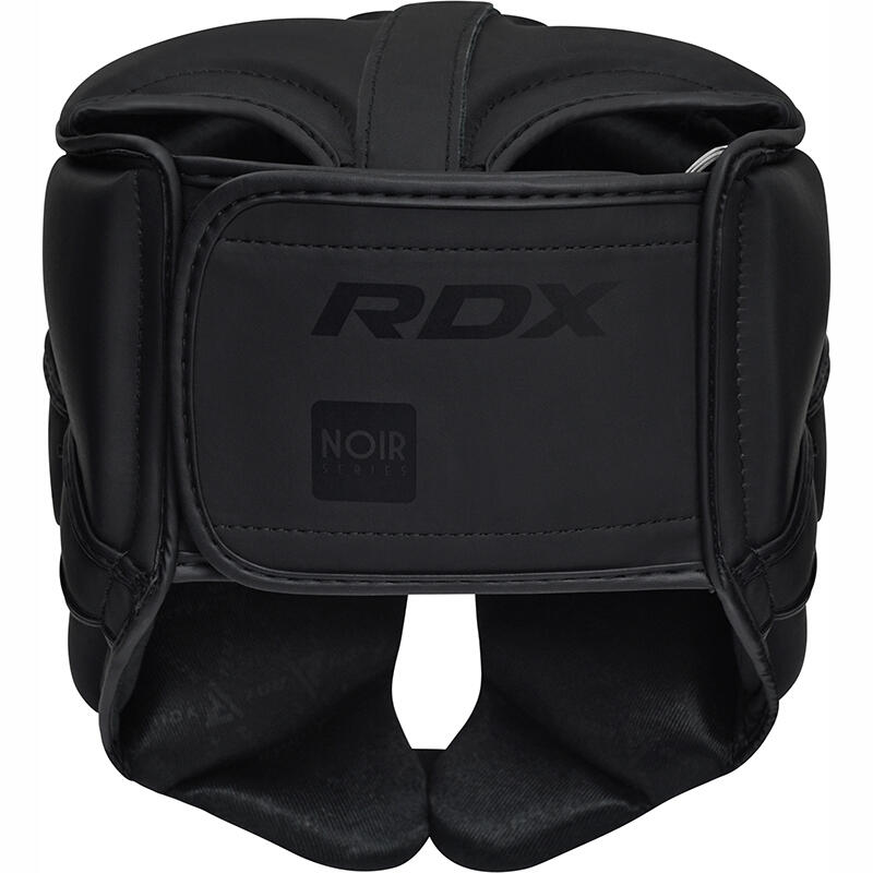 RDX T15 Leather X NOIR Head Guard 4/7