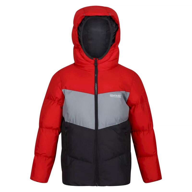 Chaqueta Aislante Lofthouse VI para Niños/Niñas Rojo Chino, Ceniza, Gris