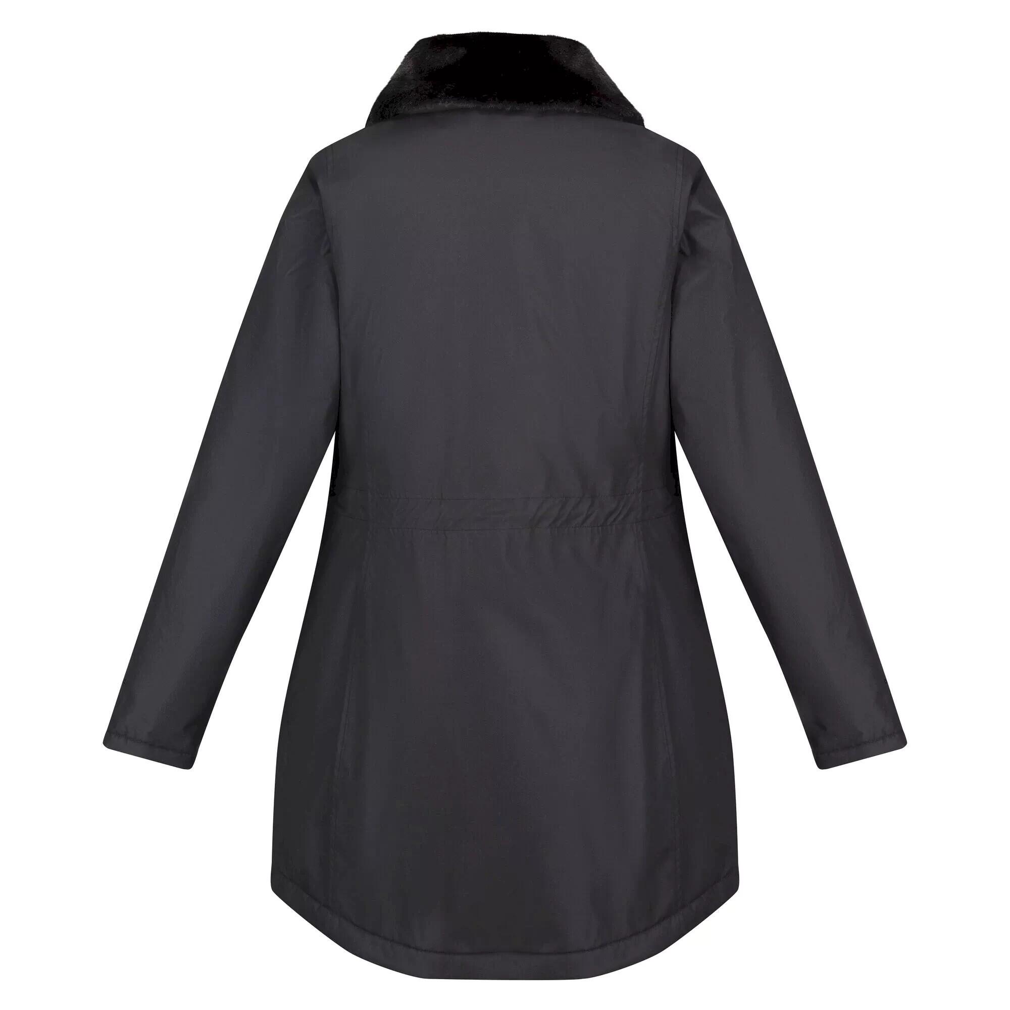 Womens/Ladies Renata Parka (Black) 2/5