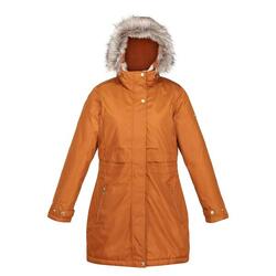 Dames Lyanna Parka met Bontrand (Cabernet)