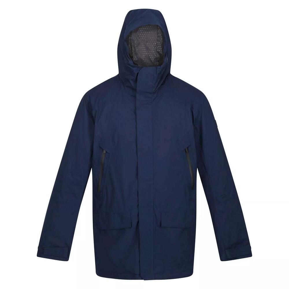 Mens Rulford Waterproof Jacket (Navy) 1/5