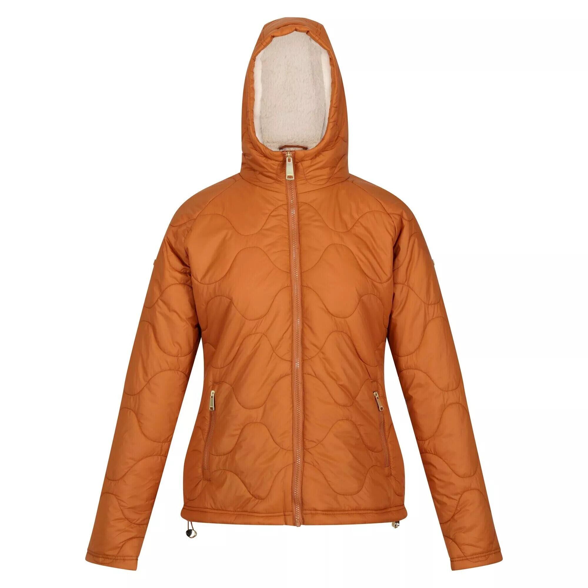 REGATTA Womens/Ladies Ellerie Lightweight Padded Jacket (Copper Almond)